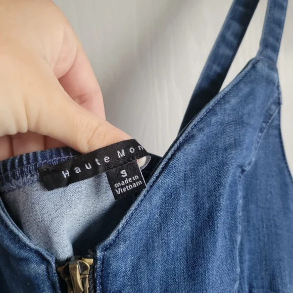 🟣Jean dress - Picture 3 of 9